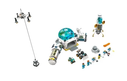 Конструктор LEGO City Лунная исследовательская база 60350