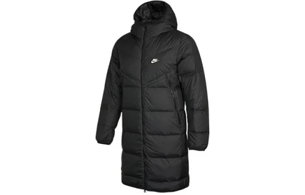 Мужской зимний пуховик Nike, черный
