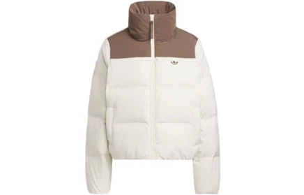 Женский пуховик adidas Originals Clover, белый