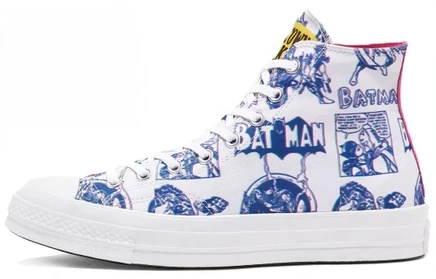 Кеды Converse Chuck Taylor 70 Hi x Batman, белые