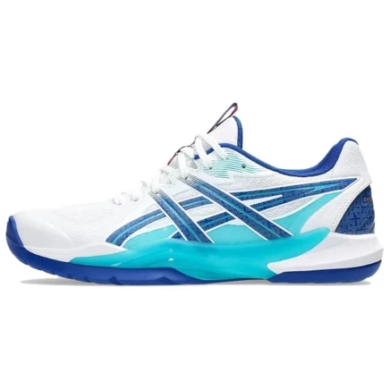 Мужские бадминтонные кроссовки Asics, сине-белые