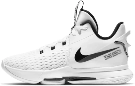 Мужские кроссовки Nike LeBron Witness 5 EP, бело-черные