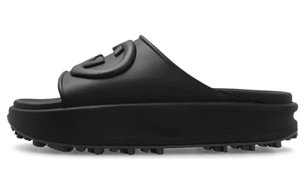 Женские сандалии Gucci Interlocking G