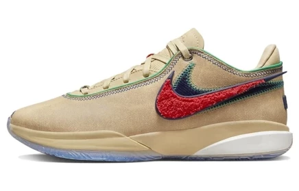 Мужские баскетбольные кроссовки Nike LeBron 20, бежевые