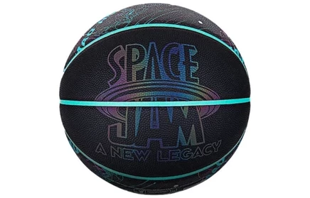 Баскетбольный мяч Spalding PU, размер 7, чёрный