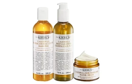 Набор ухода за лицом Kiehl's Calendula, 3 предмета