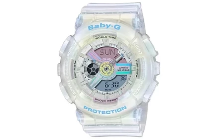 Женские часы Casio BGA-250-4A3, пастельный циферблат