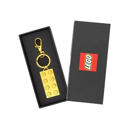 Брелок LEGO 97933 из цинкового сплава, золотистый