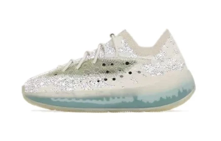 Детские кроссовки Adidas Yeezy Boost 380, голубые