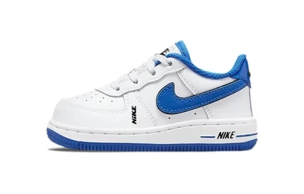 Детские кеды Nike Air Force 1 LV8, бело-синие