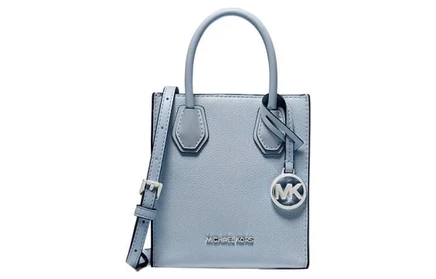Женская сумка Michael Kors Mercer, мини, синяя