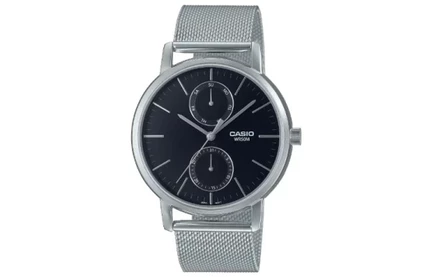 Мужские наручные часы Casio MTP-B310M-1AV, черный циферблат