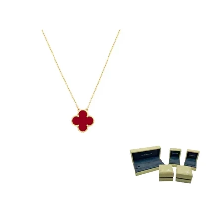 Колье Van Cleef & Arpels Alhambra, золото 18 карат