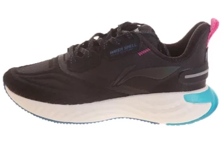 Li Ning Cloud 5 V Shield Running Shoes Women's Low top Black/White/Blue/Pink default