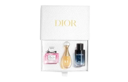 Парфюмерный набор Dior, 3 миниатюры по 5–10 мл