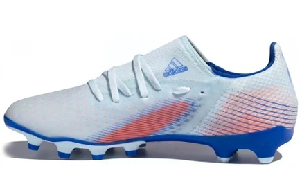 Мужские бутсы Adidas X Ghosted.3, бело-розово-синие