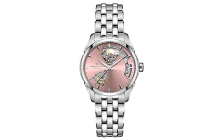 Женские часы Hamilton Jazz H32215170, розовый циферблат
