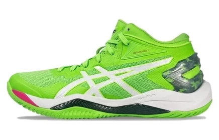 Мужские кроссовки Asics Gel-Burst 27, зелено-белые