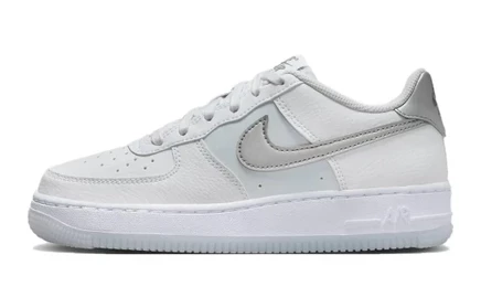 Кеды для девочек Nike Air Force 1 Low GS, белые