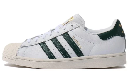 Кеды adidas Originals Superstar, бело-зеленые