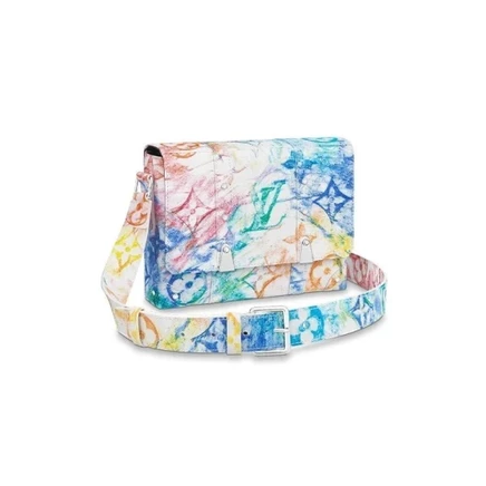Сумка Louis Vuitton Trunk Messenger, пастельно-разноцветная