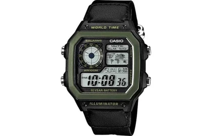 Часы Casio G-Shock AE-1200WHB-1B, черный ремешок