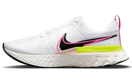 Мужские кроссовки Nike React Infinity Run Flyknit 2, розовые