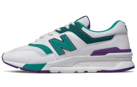 Мужские кроссовки New Balance 997H, бело-зеленые