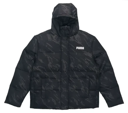 Мужской пуховик Puma, чёрный