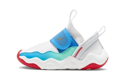 Детские кроссовки Jordan 23/7, бело-синие