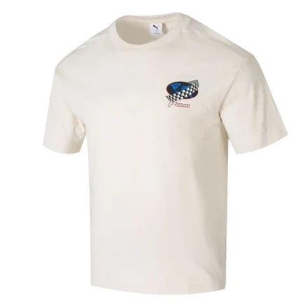 PUMA Sports Life Collection SS25 T Shirt Men's Snow snow 87