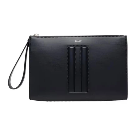 Клатч для мужчин Bally Cow Leather Dark Blue default
