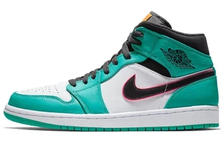 Мужские баскетбольные кроссовки Jordan 1 Mid South Beach