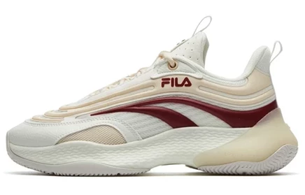 Женские кроссовки Fila Fusion Ray 2, кремово-красные
