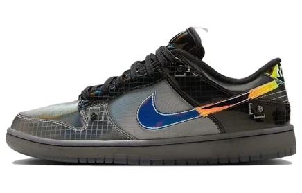 Мужские кроссовки Nike Dunk Low, серо-желтые