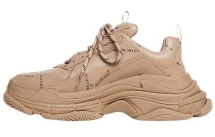 Мужские кроссовки Balenciaga Triple S, бежевые
