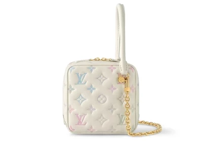 Сумка Louis Vuitton New Square, кварцевая, разноцветная