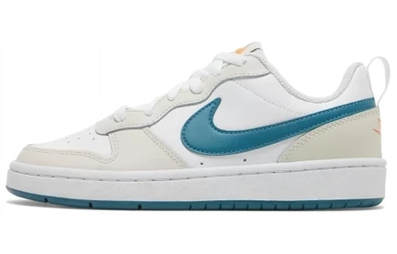 Кеды для девочек Nike Court Borough Low 2 GS, серо-синие