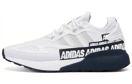 Zx 2K Adidas Originals Boost 'Bold Logo Graphic - White Navy' default