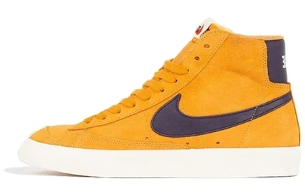 Мужские кроссовки Nike Blazer Mid, янтарно-фиолетовые