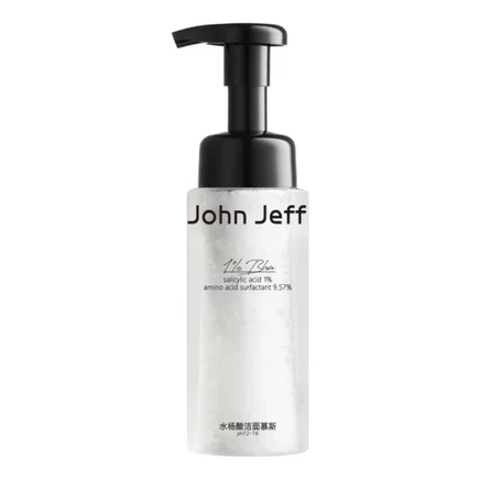 Пенка для умывания JohnJeff с салициловой кислотой, 150 г
