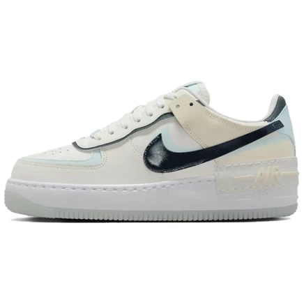 Кроссовки Nike Air Force 1 Shadow, бежево-синие