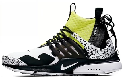 Мужские кроссовки Nike Air Presto Mid Acronym, желтые