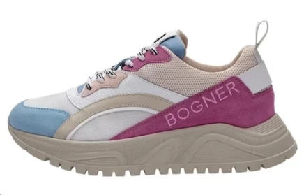Женские кроссовки Bogner, фиолетово-сине-белые