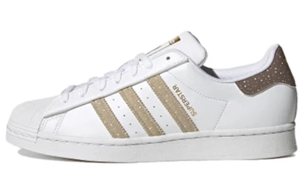 Женские кеды Adidas Superstar «Christmas Gingerbread»
