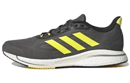 Мужские кроссовки Adidas Supernova+, серо-желтые