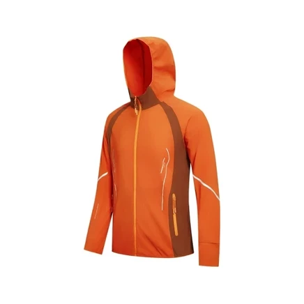 Saucony Jackets Men's Gingerbread Orange Hooded Moderate Other gingerbread orange