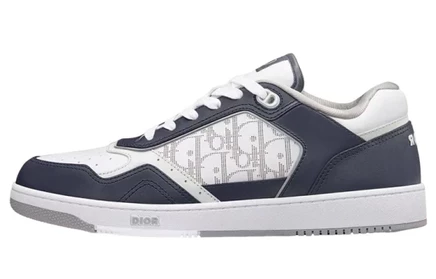 Мужские кроссовки Dior B27 Low Top, темно-синие