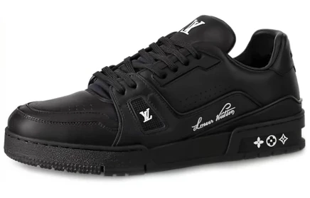 Мужские кроссовки Louis Vuitton LV Trainers, черные