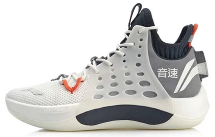 Мужские кроссовки Li-Ning Sonic 7, серо-белые